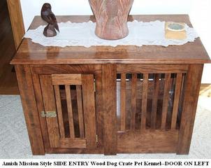 dog crates that look like furniture